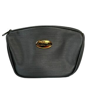 DIOR Bag Logo Bag Clutch Parfums Cosmetic Canvas Zip Tote Makeup Tech Organizer